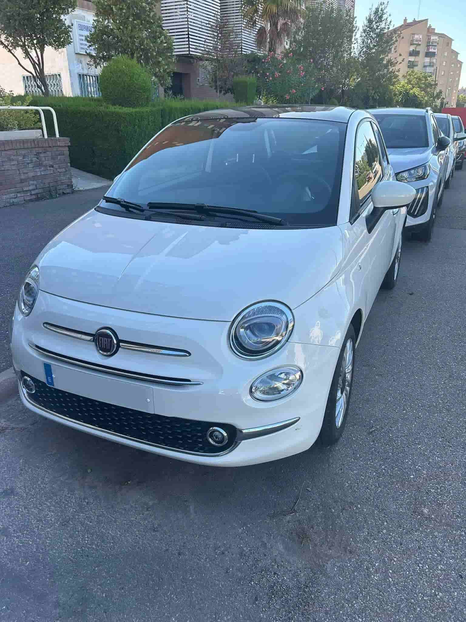 Fiat 500 Hybrid Blanco